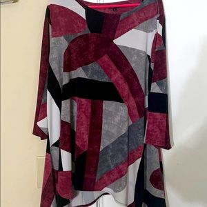 Alfani Printed High low tunic